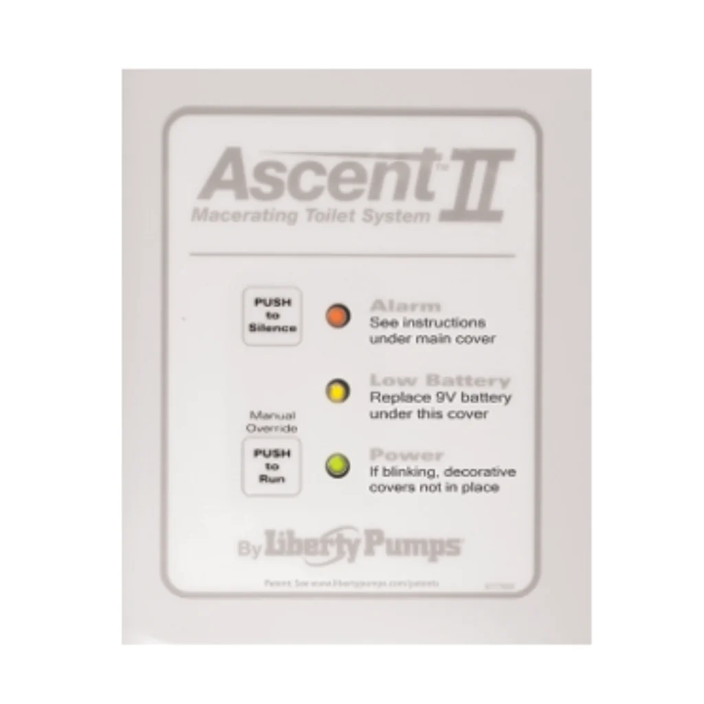 Liberty Pumps ASCENTII-ESW Ascent II Macerating Toilet System (Elongated) - Image 7