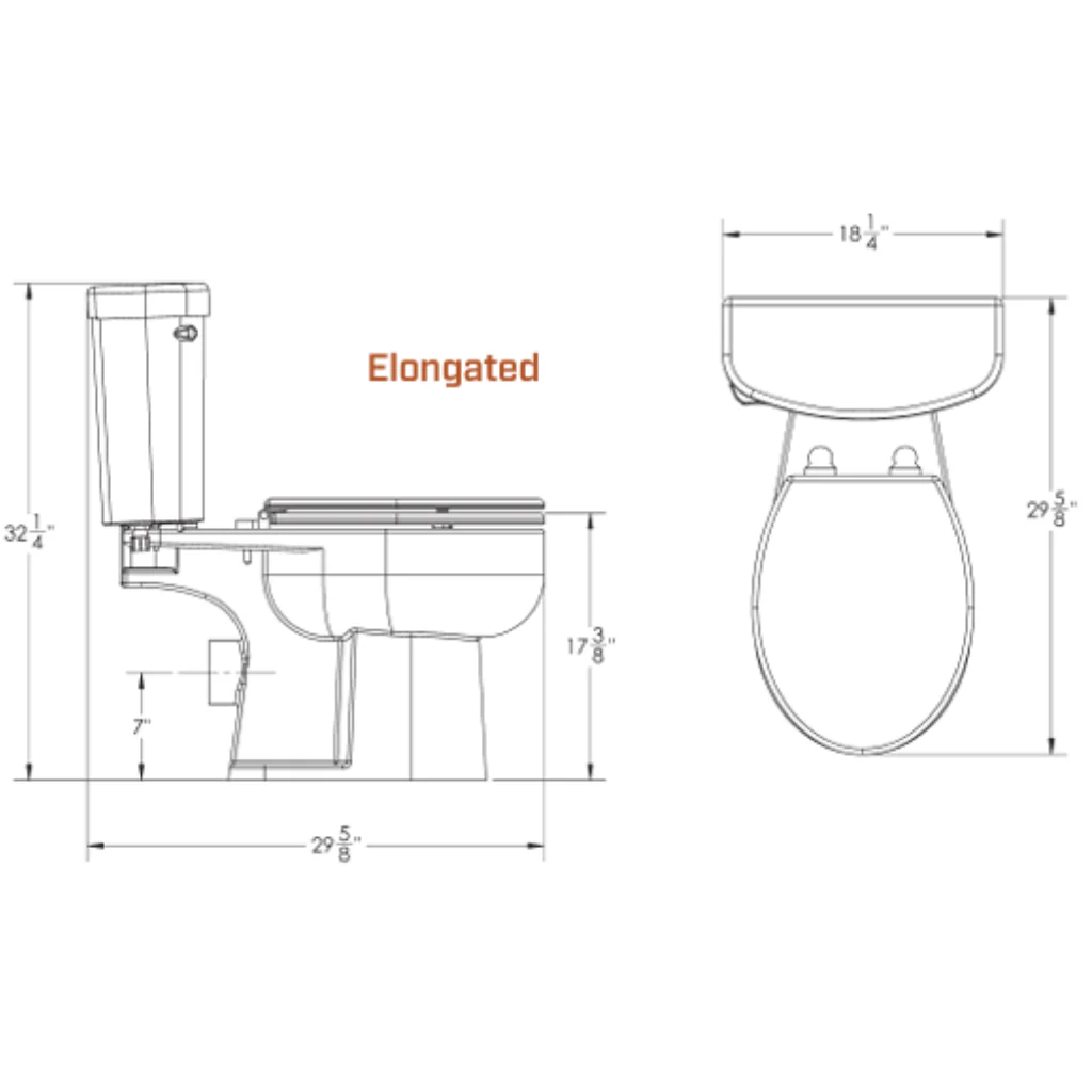 Liberty Pumps ASCENTII-ESW Ascent II Macerating Toilet System (Elongated) - Image 9