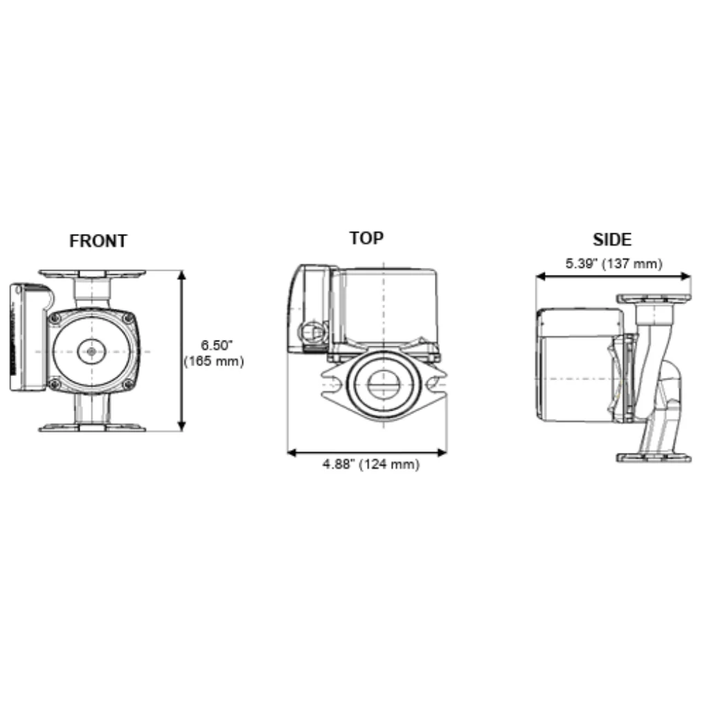 Rinnai / Grundfos GTK03U — Circ-Logic™ External Pump Kit (115 V) w/ Union Connections - Image 4